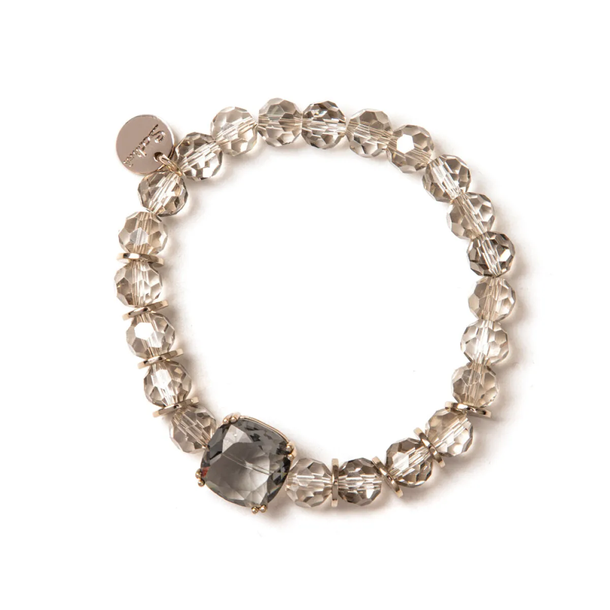 SODINI ELASTIC BRACELETS SHINING AND LUMIMOUS BEADS IN MULTI