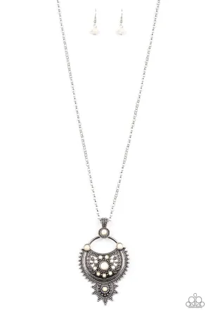 Solar Energy- White Necklace