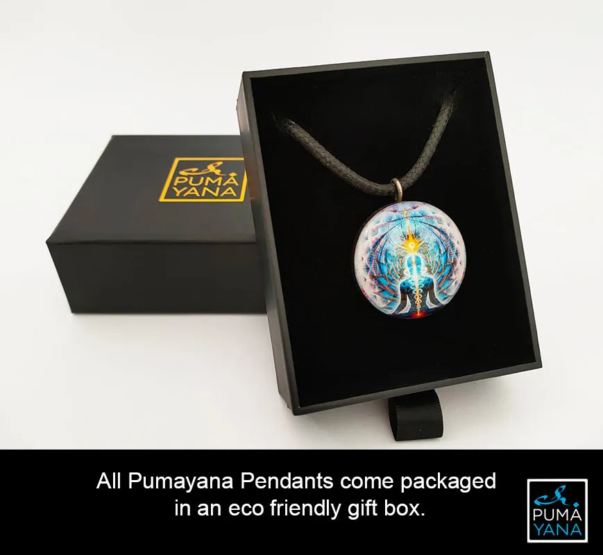 Sri Yantra Orgone Pendant | Sacred Geometry | Pumayantra