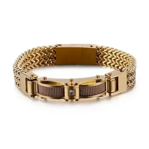 Stainless Steel Link Chain Mesh Bracelet