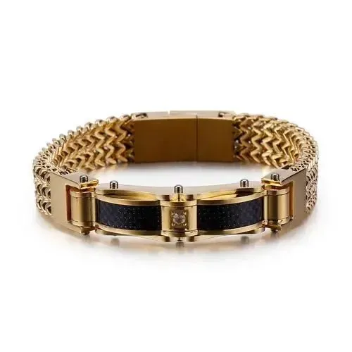 Stainless Steel Link Chain Mesh Bracelet
