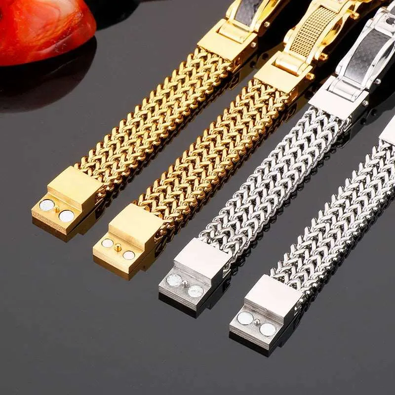 Stainless Steel Link Chain Mesh Bracelet