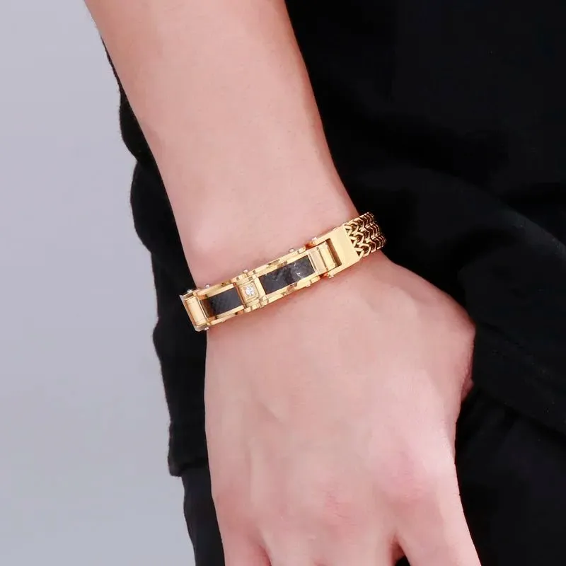 Stainless Steel Link Chain Mesh Bracelet