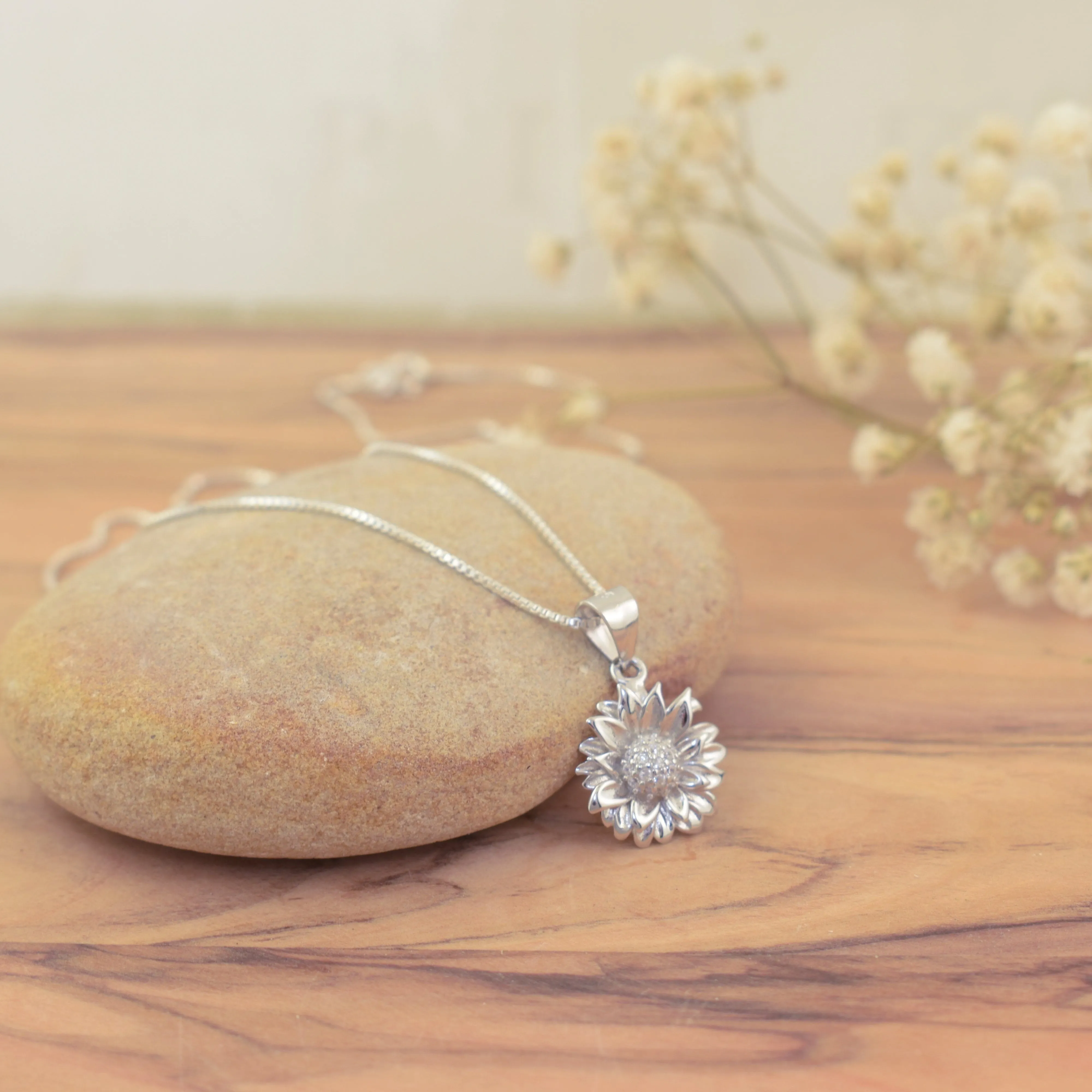 Sunflower Girl Necklace