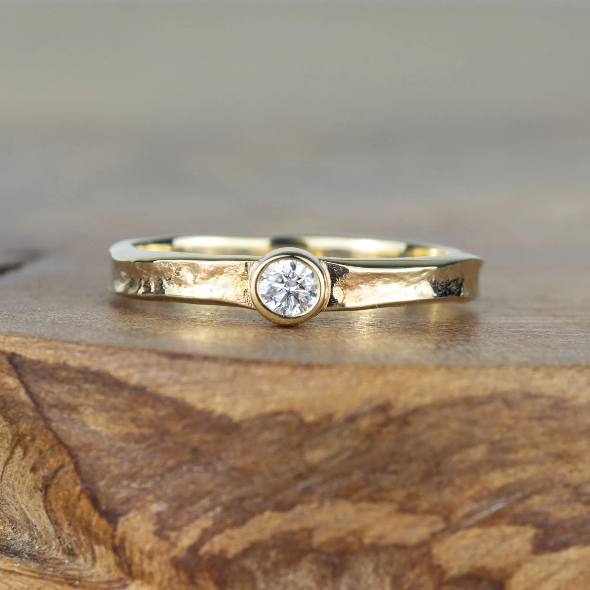 Tess - Diamond Gold Storybook Ring