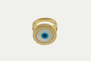The Blue Evil Eye Ring