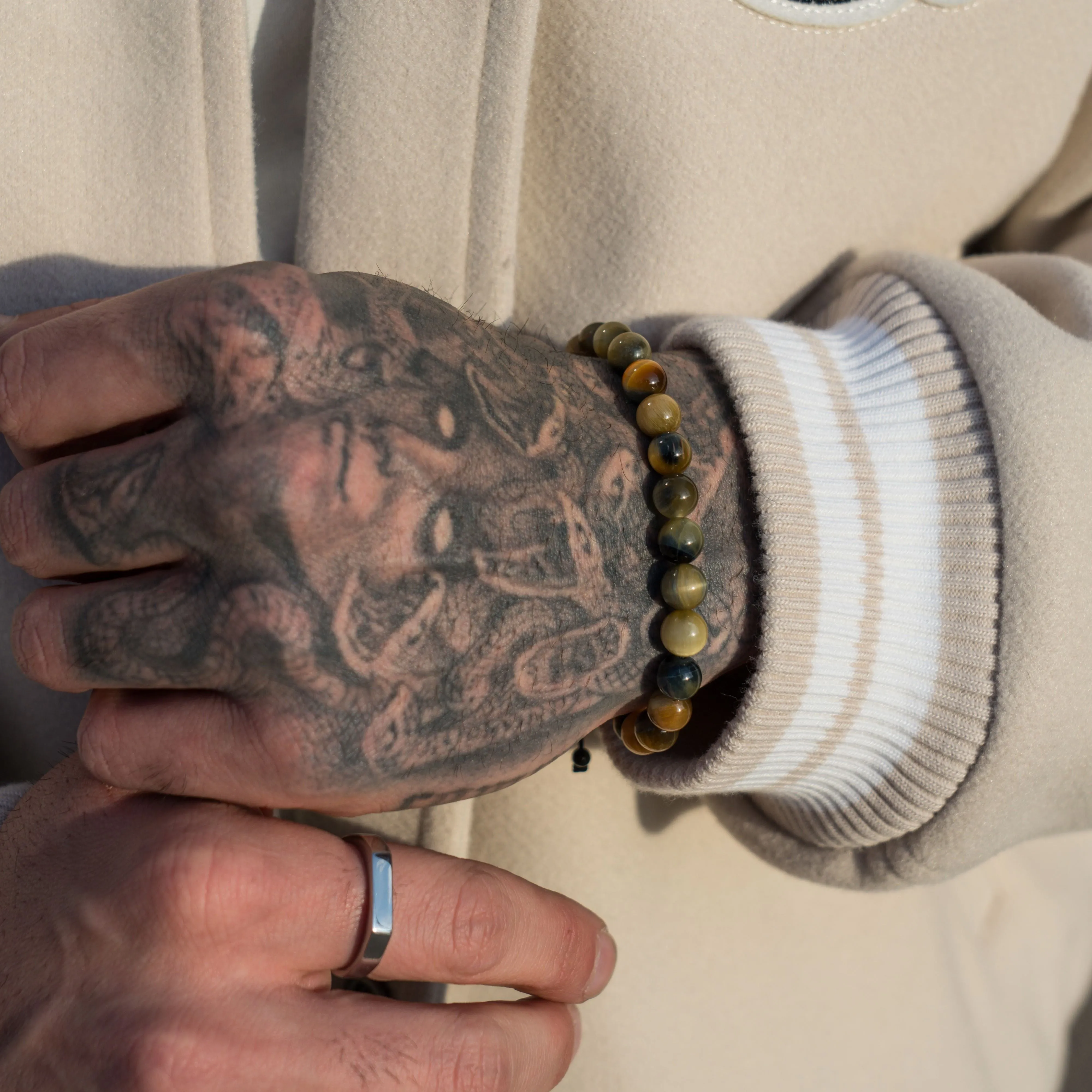 The Earth Tone Bead Bracelet - RG366