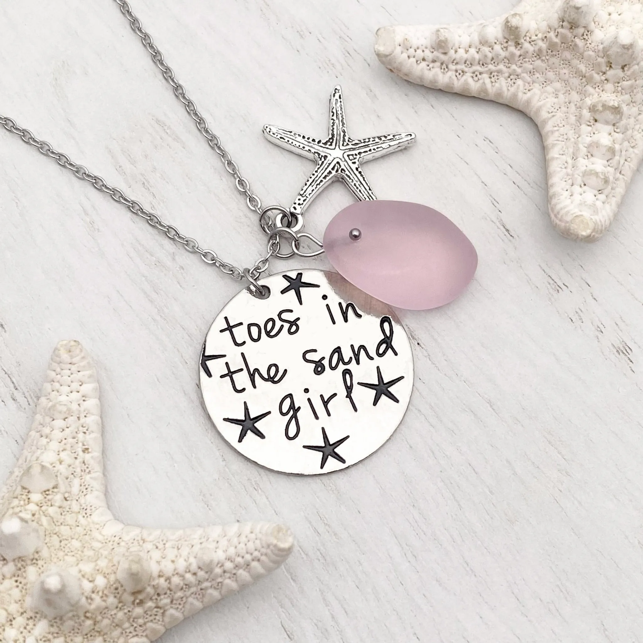 Toes In The Sand Girl Necklace