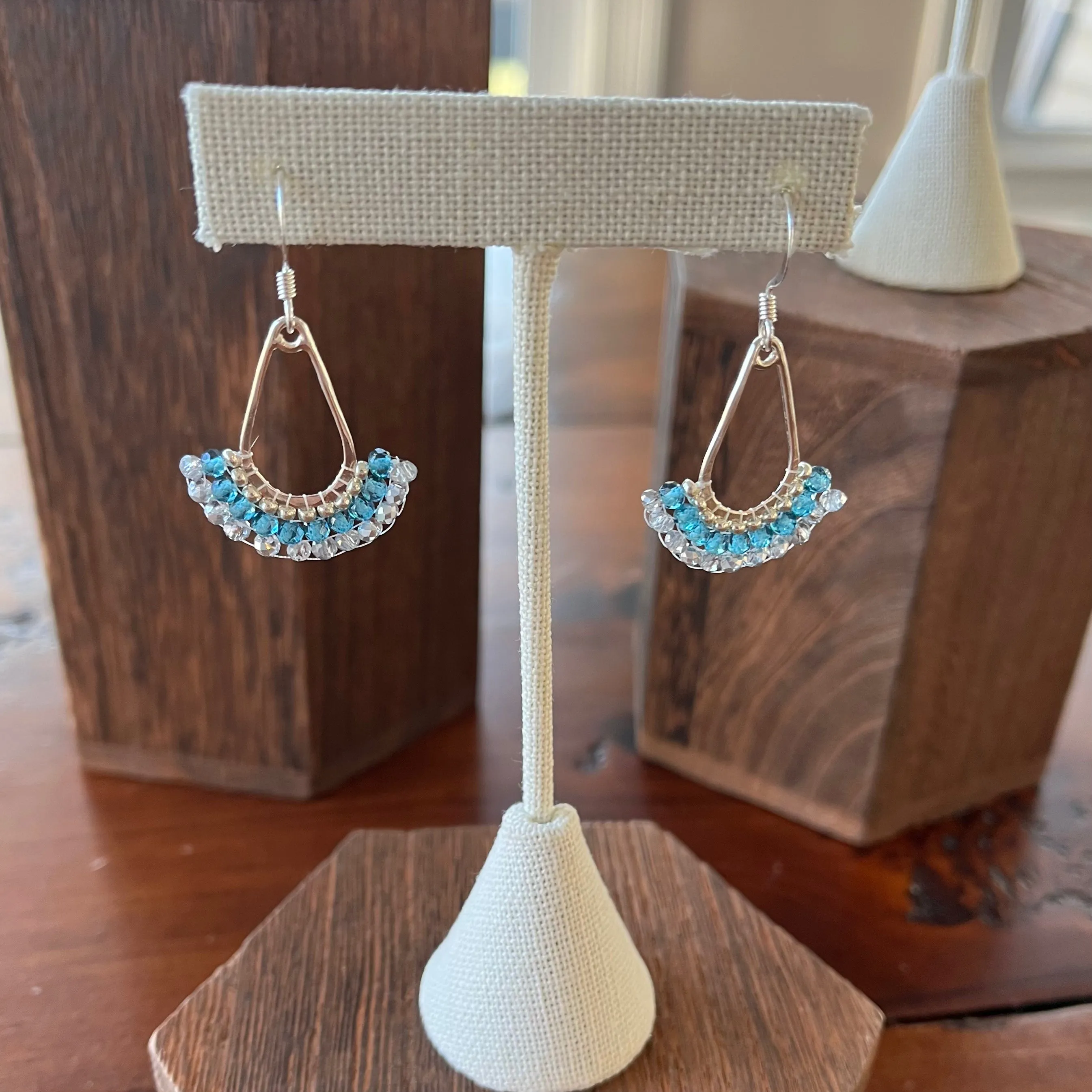 Topaz Teardrop Earrings
