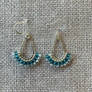 Topaz Teardrop Earrings