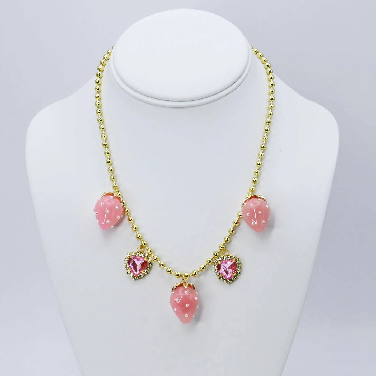 Treasure Jewels | Berry Sweetheart Necklace