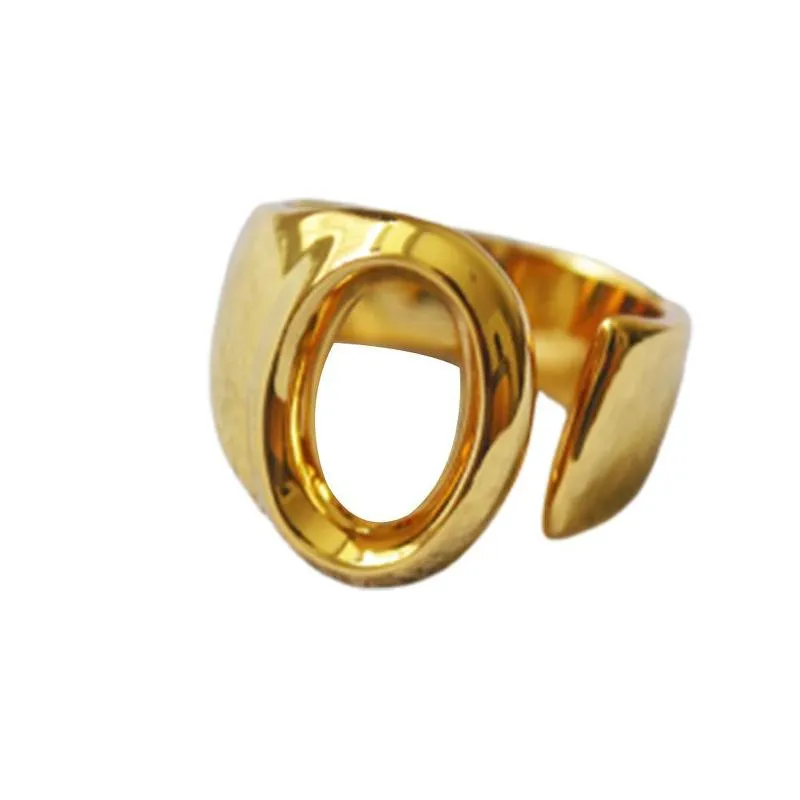 Up Close And Personal Initial Rings