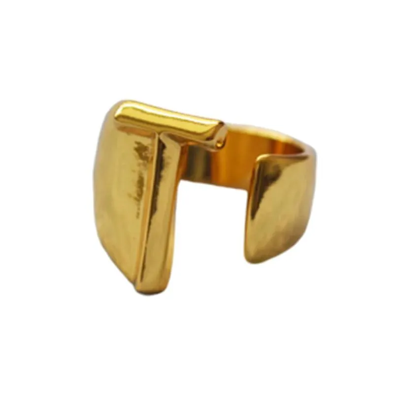 Up Close And Personal Initial Rings
