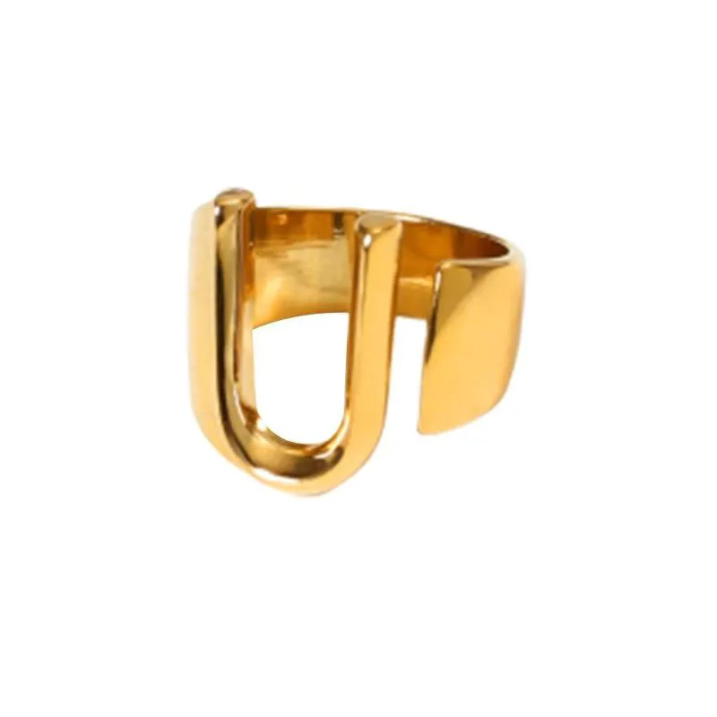 Up Close And Personal Initial Rings