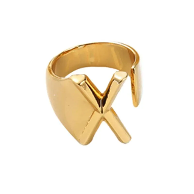 Up Close And Personal Initial Rings