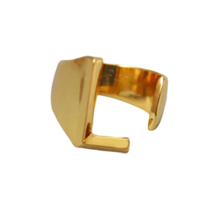Up Close And Personal Initial Rings