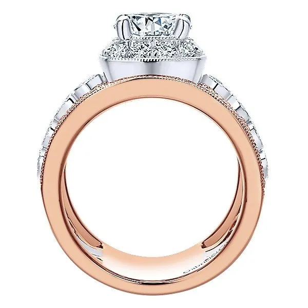 Vintage Multi-Band Diamond Ring 1.14 Cttw 14K Gold  319A
