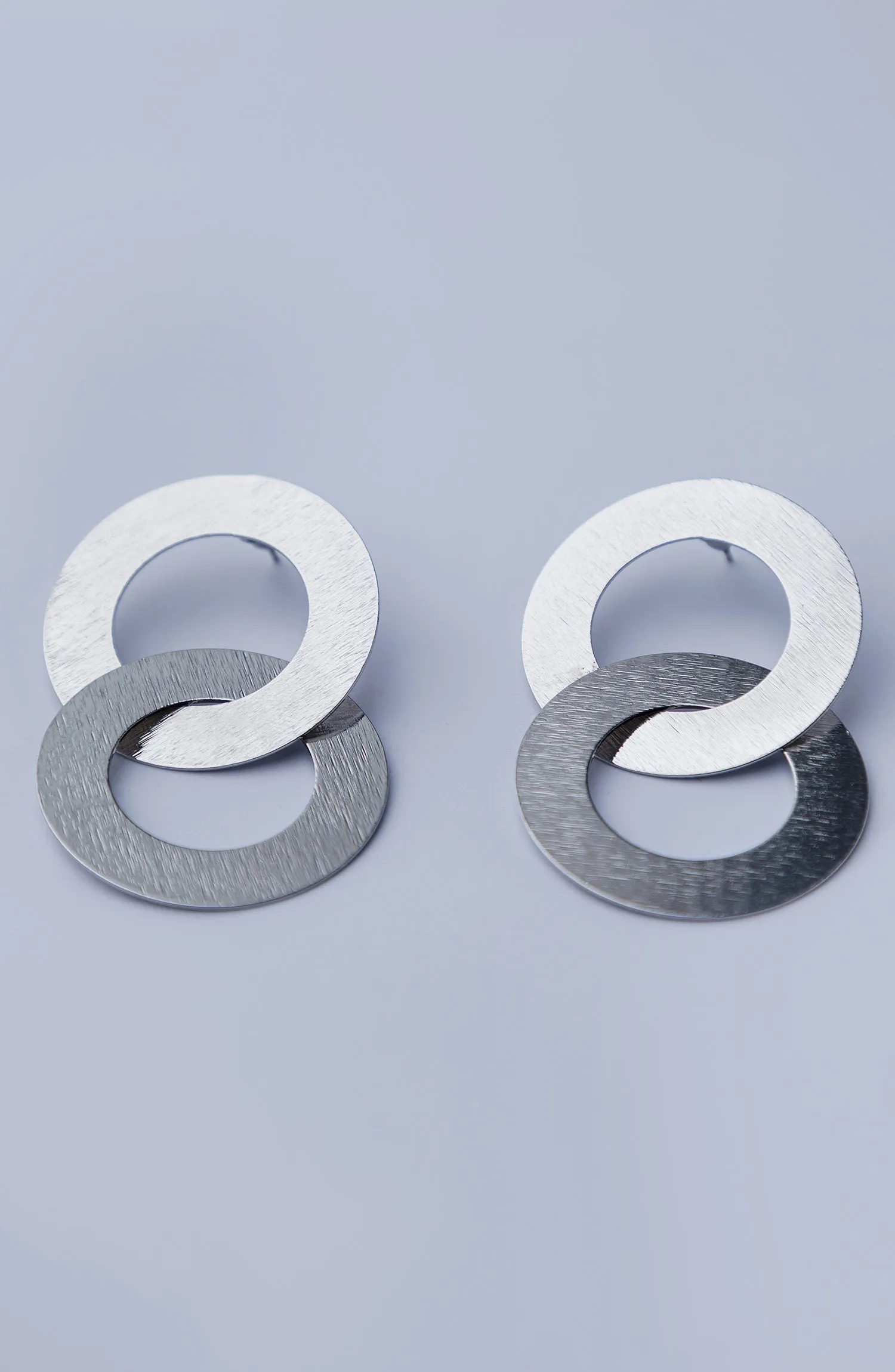 WOMEN EARRINGS - SILVER (WAJE23W-1045)