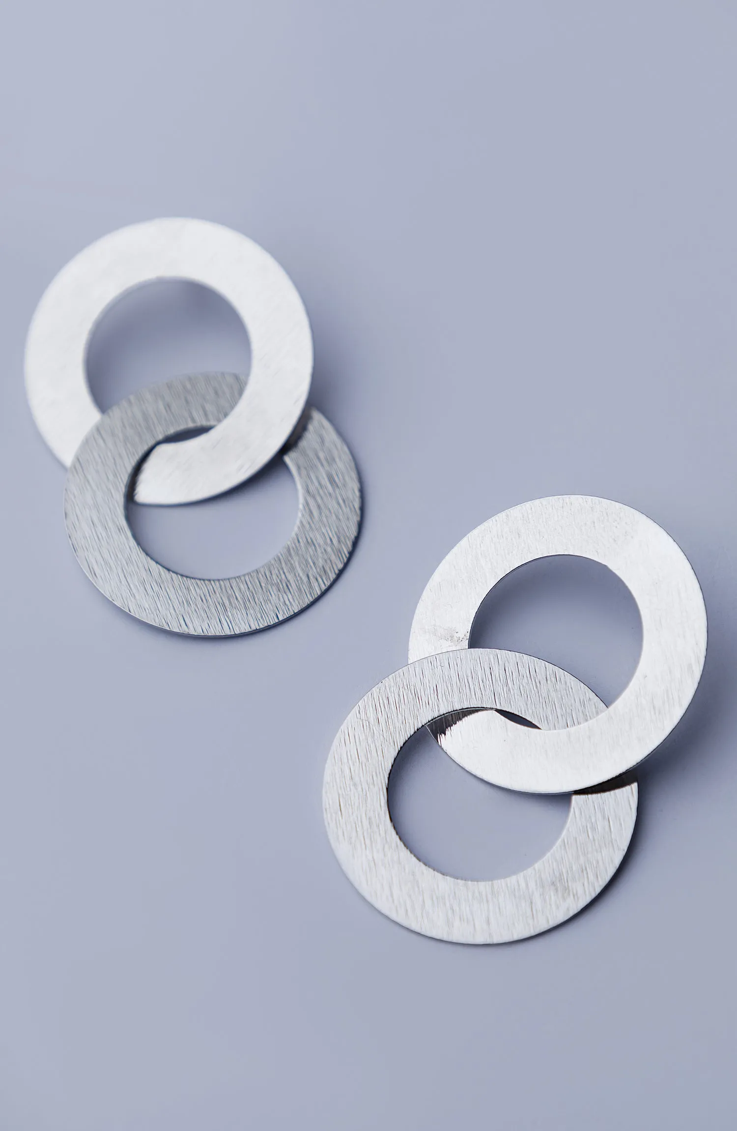 WOMEN EARRINGS - SILVER (WAJE23W-1045)