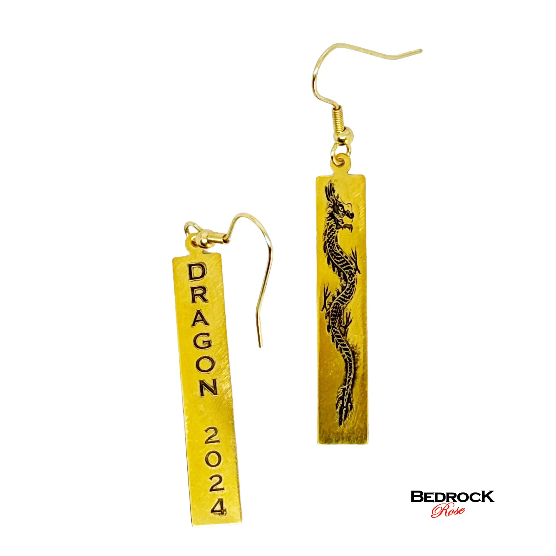 Year of the Dragon Dangling Earrings | 2024 Chinese Zodiac Jewelry